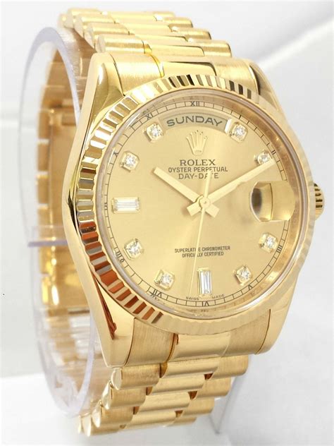 rolex day date president champagne